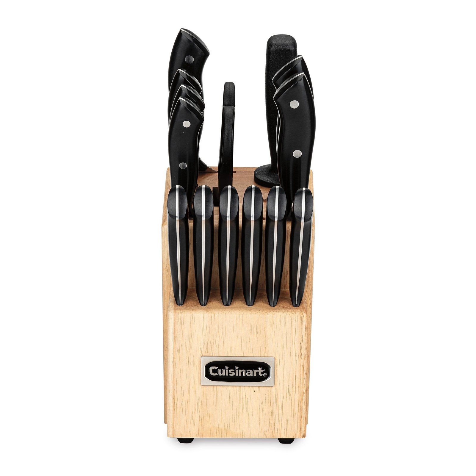 Cuisinart Classic Triple Rivet Stainless Steel 15 Piece Knife Block Set