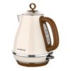 Evoloop 1.7L Electric Kettles, Hot Water Boiler Heater, Stainless Steel Teapot , Auto Shut-Off & BPA Free -- Cream
