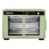 Gourmia 9-Slice Digital Toaster Oven Air Fryer with Convection Mode and 12 Cooking Functions, Green