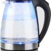 Lieberwell 1.8 L Electric Kettle, Black with Automatic Shut-OFF
