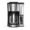 Ninja 12-Cup Stainless Steel Coffee Maker, Glass Carafe, CE250